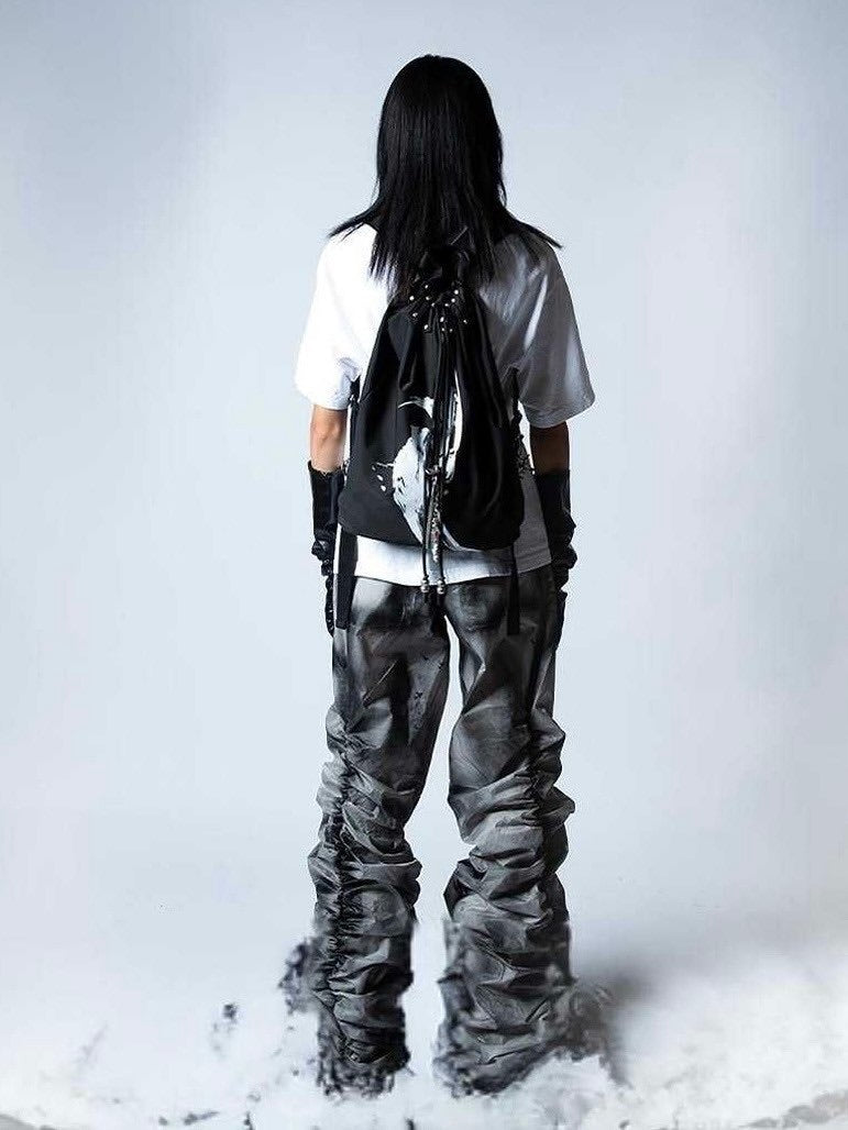 パンツ haveyoudiedbefore? SUMI Stack Pants y2k haveyoudiedbefore?】SUMI Stack Pants – PRESSING WEB SHOP