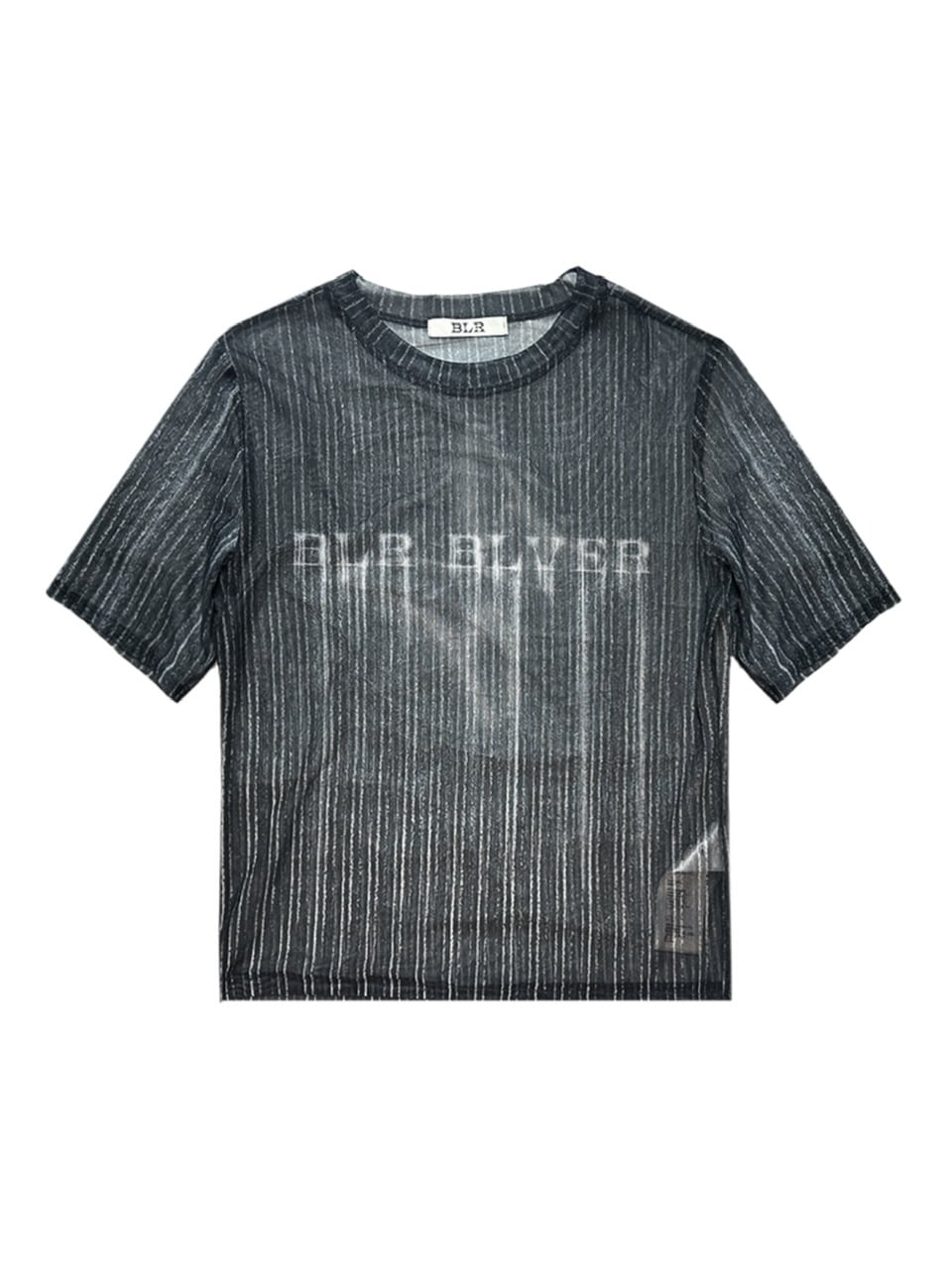 【BLR BLUER】BLUER GRAPHIC MESH SHORT SLEEVE