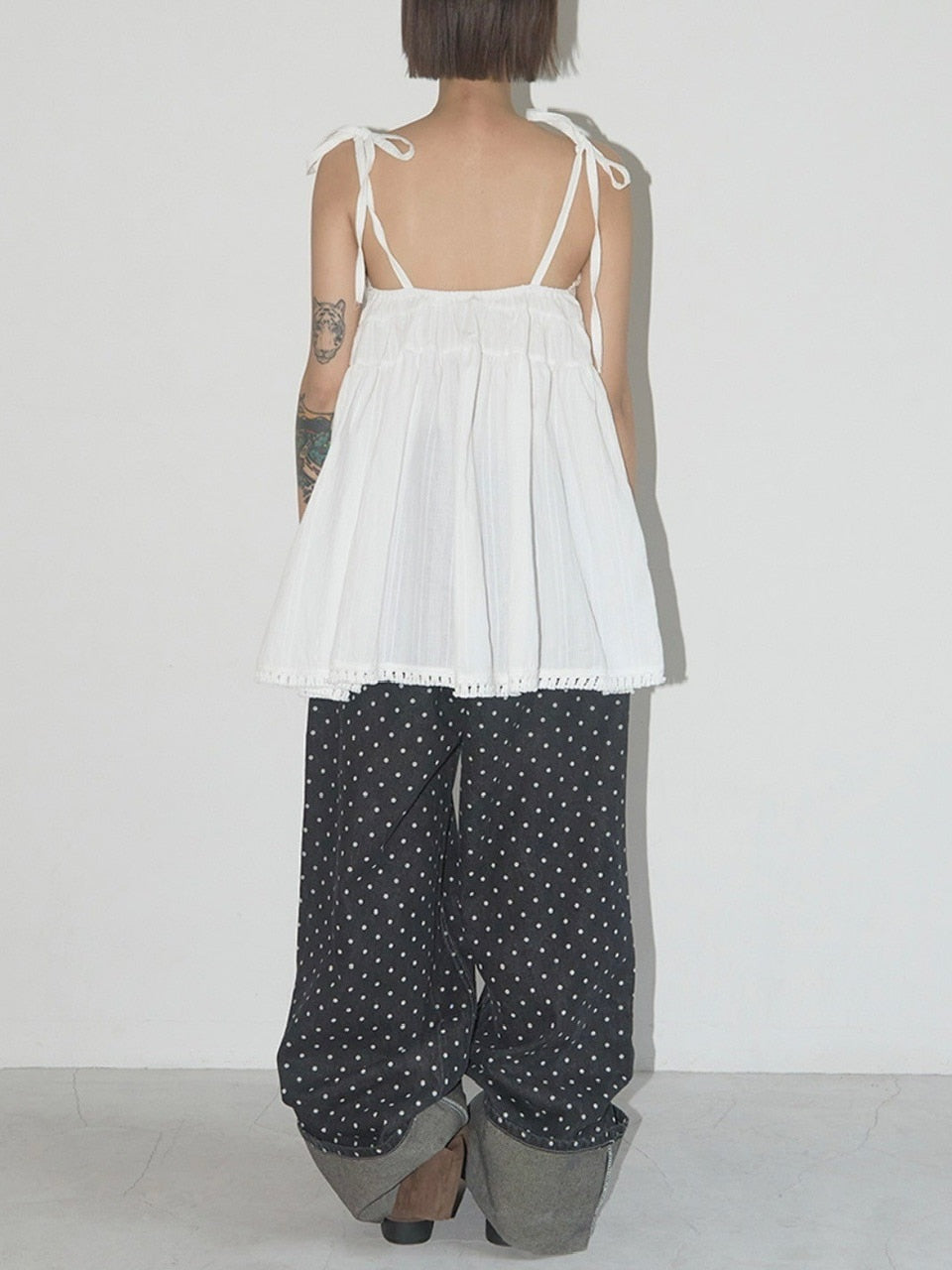 【FANCY CLUB】DREAMY SHEER DRESS / 【ファンシークラブ】シアーキャミワンピース