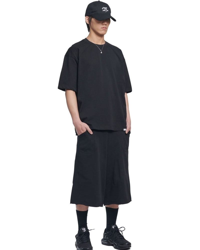 【NOMANUAL】MOLTING BERMUDA SWEATPANTS