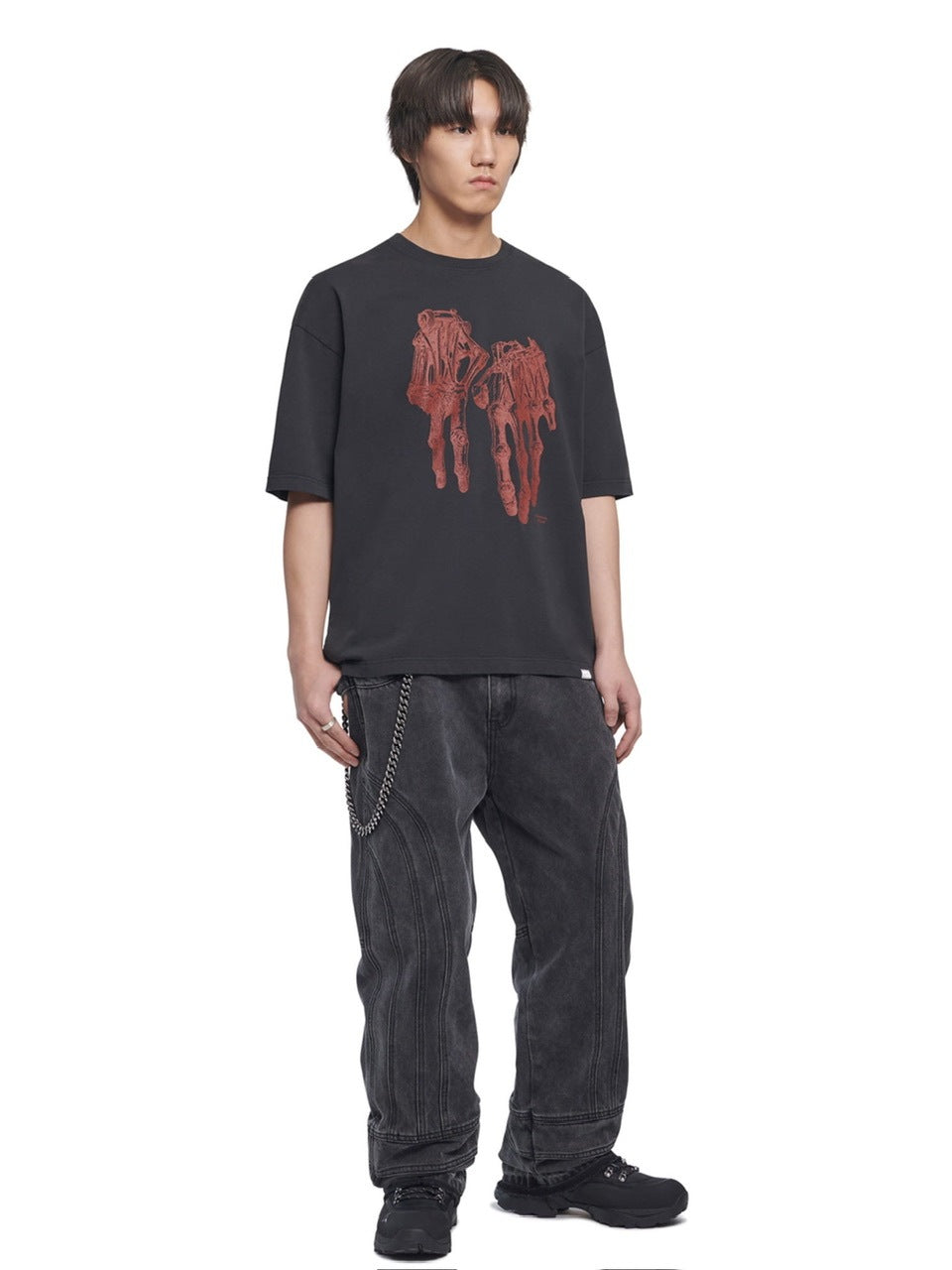 【NOMANUAL】ROBOTIC HAND NM T-SHIRT