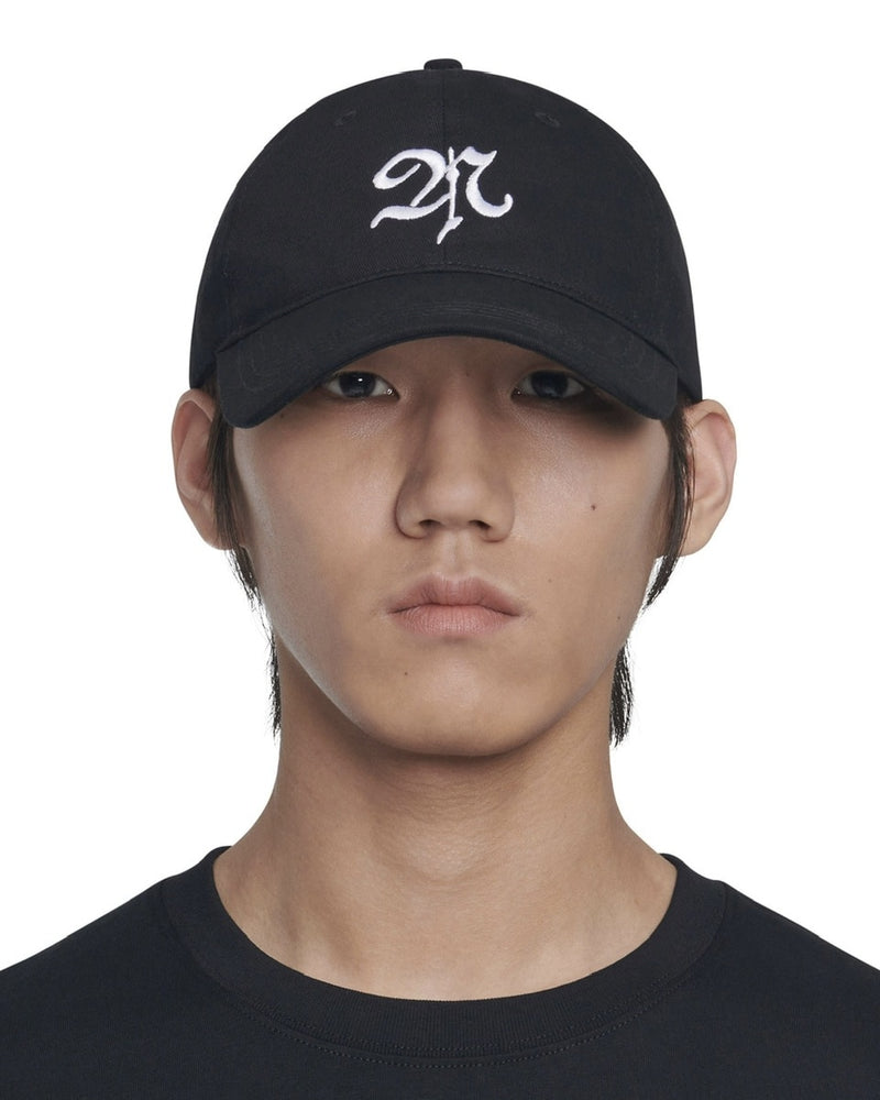 【NOMANUAL】UPPERCASE LETTER N BALL CAP