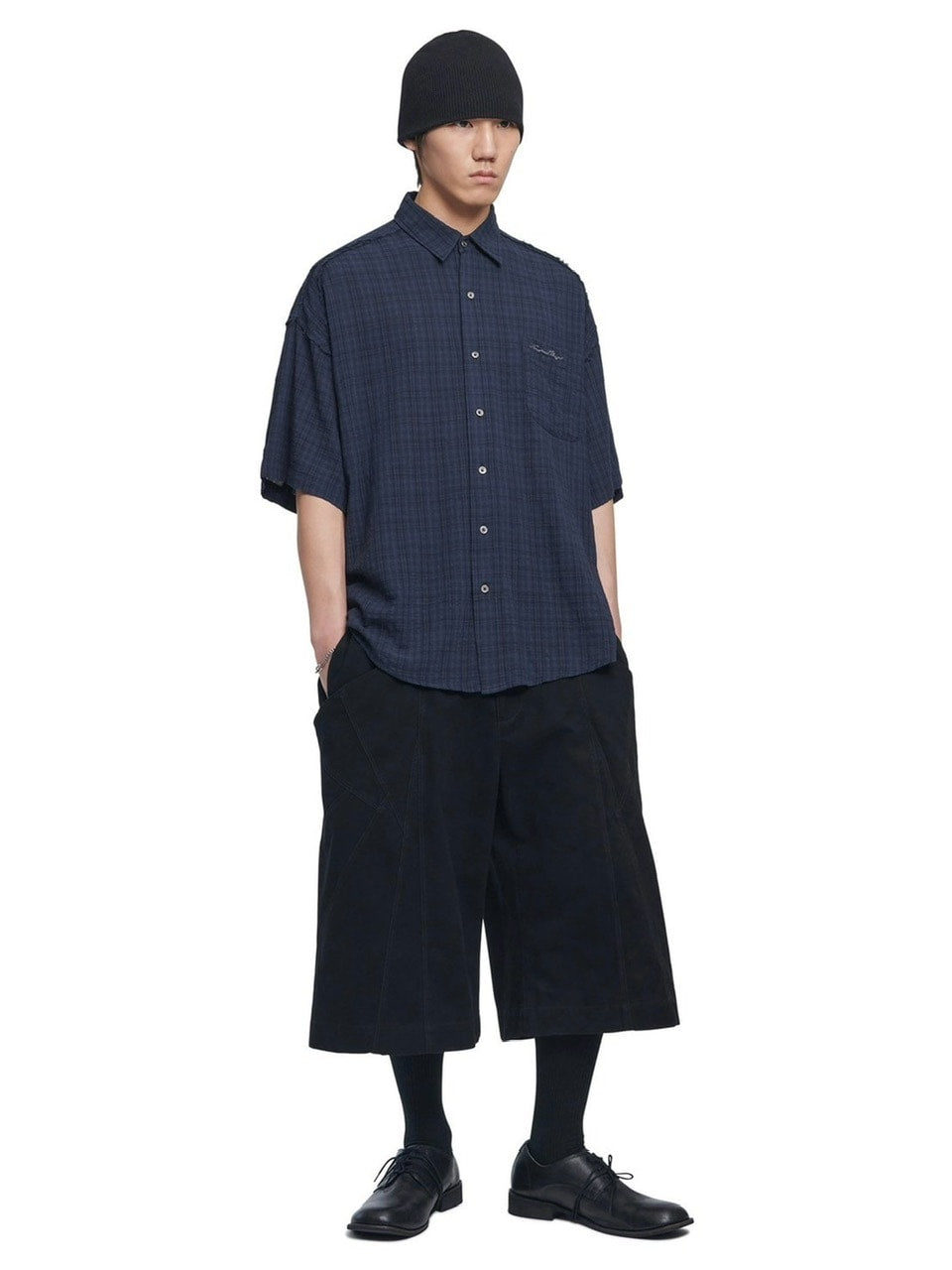 【NOMANUAL】RAW EDGE H.S SHIRT