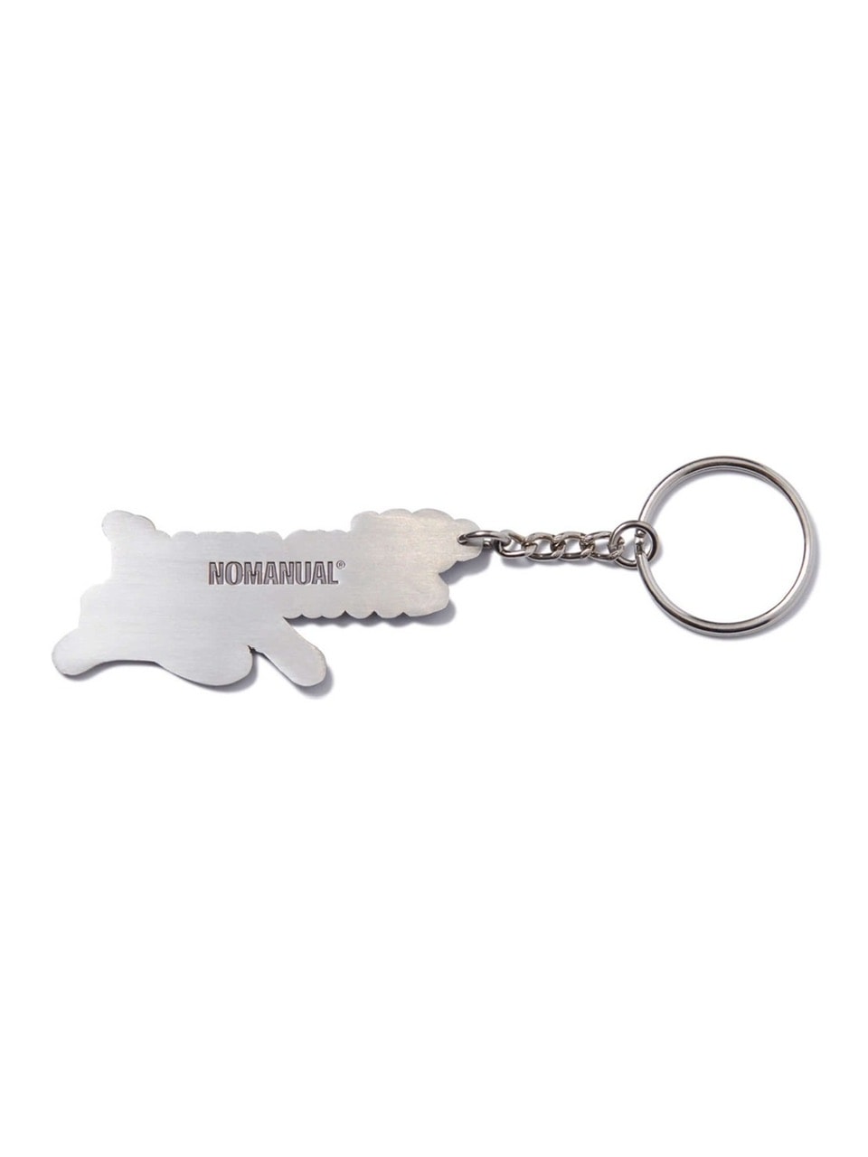 【NOMANUAL】GOTHIC & CURSIVE LOGO KEYRING