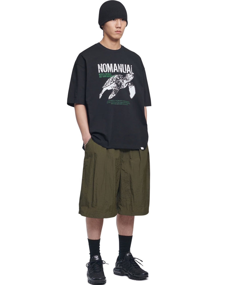 【NOMANUAL】TURTLE T-SHIRT