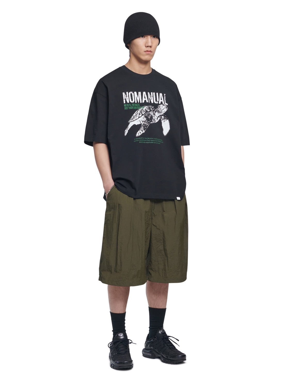 【NOMANUAL】TURTLE T-SHIRT