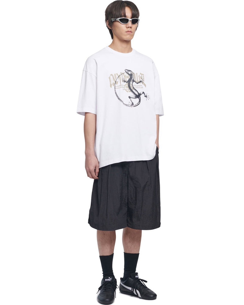 【NOMANUAL】SHADE BELTED SHORTS