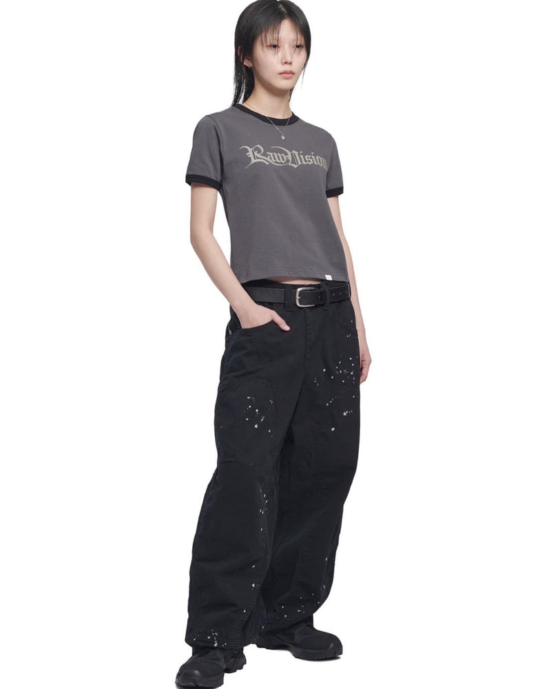 【NOMANUAL】RAW VISION RINGER T-SHIRT