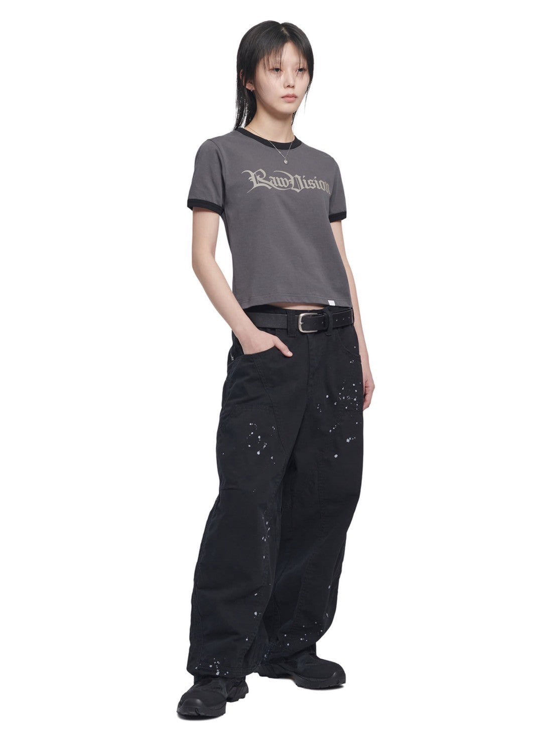 【NOMANUAL】RAW VISION RINGER T-SHIRT