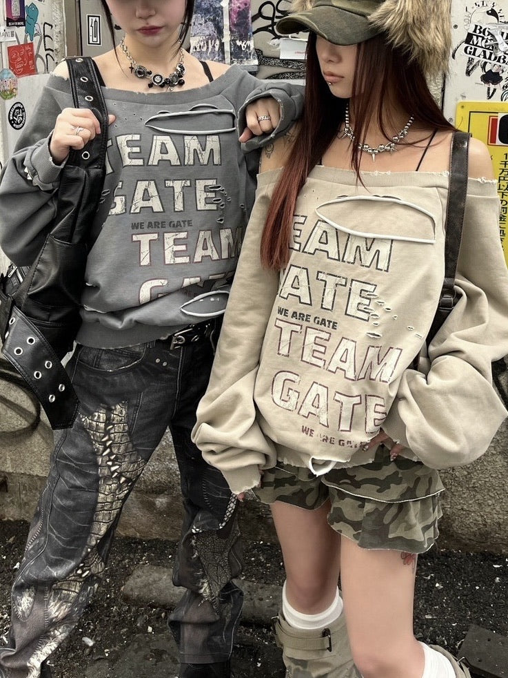 受注制【Never mind the XU】camouflage frill mini skirt