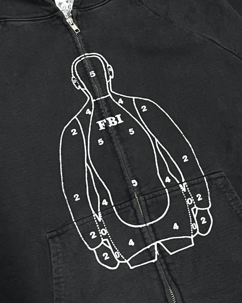 【BASKETCASE】PRACTICE, zip hoodie