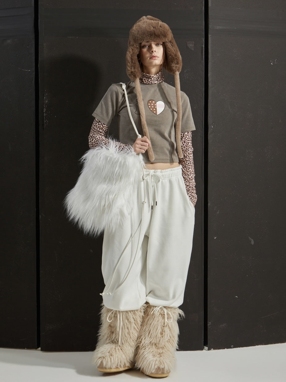 【GATELESS】LONG FUR SHOULDER BAG