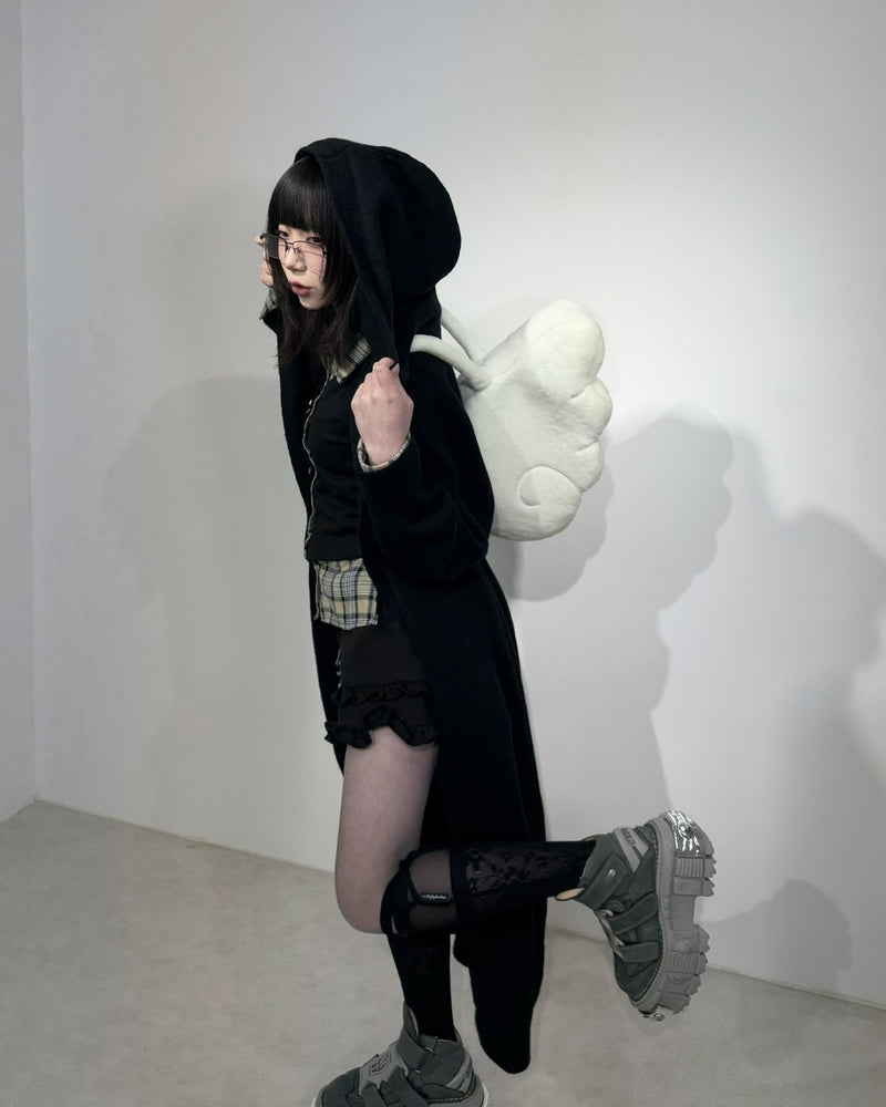 国際配送【Nerd out XU】fur angel bag
