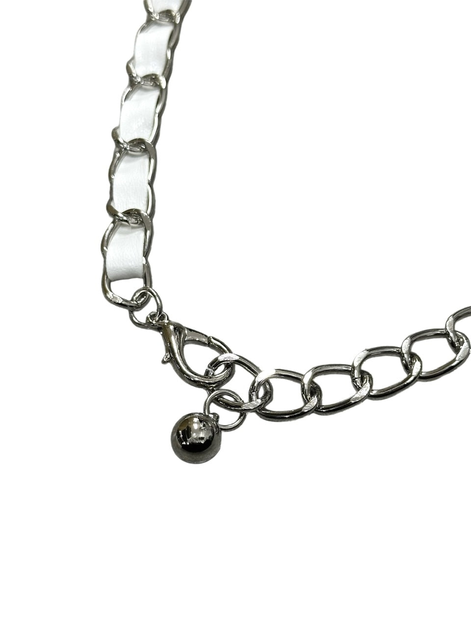 受注制【Never mind the XU】leather waist chain (2color)