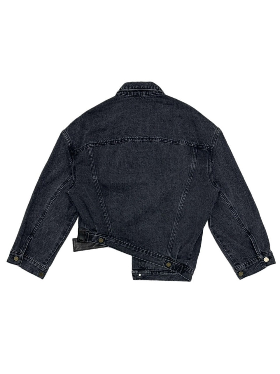 【YOUSER】Denim jacket with Belt Detail