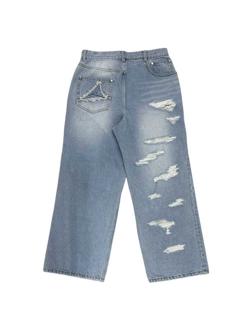 【YOUSER】Unbalance LR Denim