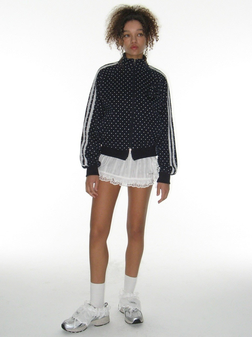 【CRANK】COTTON FRILL SHOE COVER