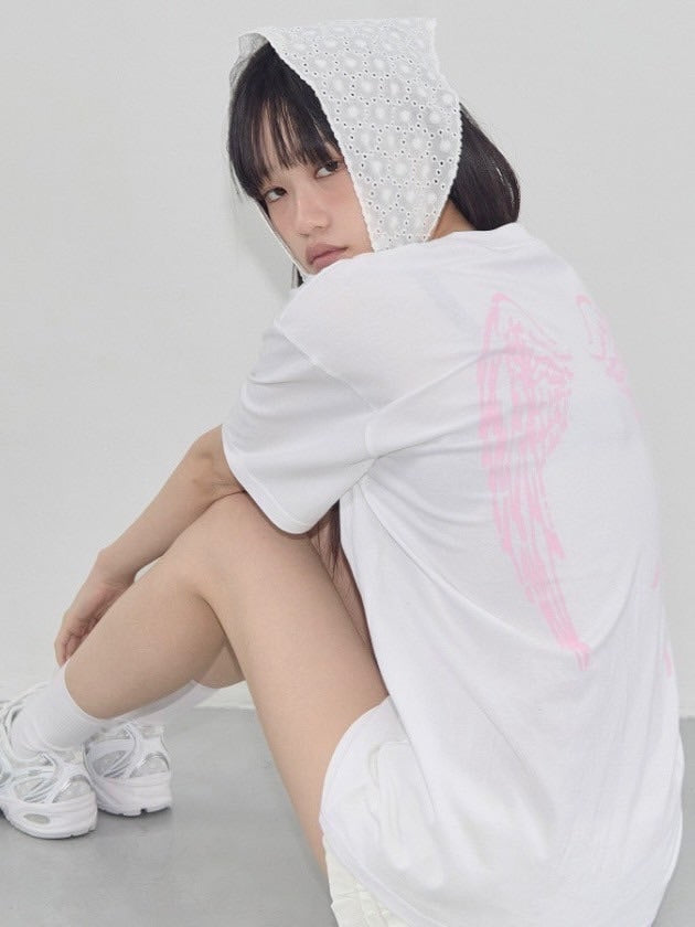 【FANCY CLUB】REBIRTH OF HEAVEN TEE / 【ファンシークラブ】ロゴ半袖Tシャツ