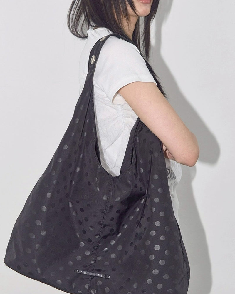【FANCY CLUB】DOT EYELET SHOULDER BAG