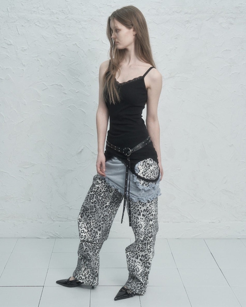 【SETUP‐EXE】LACE UP DOWN SLEEVELESS