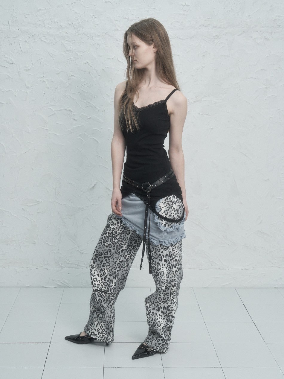 【SETUP‐EXE】LACE UP DOWN SLEEVELESS