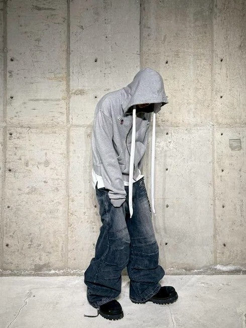 【roaringrad】WASHED DENIM CARPENTER PANTS