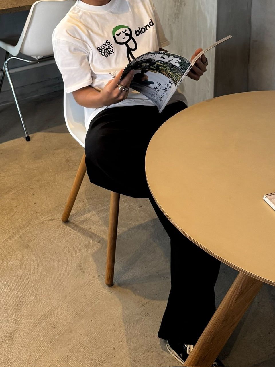 国際配送【RENOL】blond tee