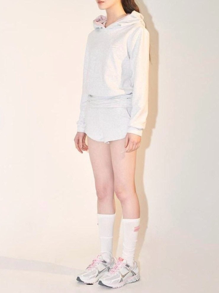 【ODDONEOUT】TUCK SWEAT PANTS / 【オッドワンアウト】タックスウェットショートパンツ