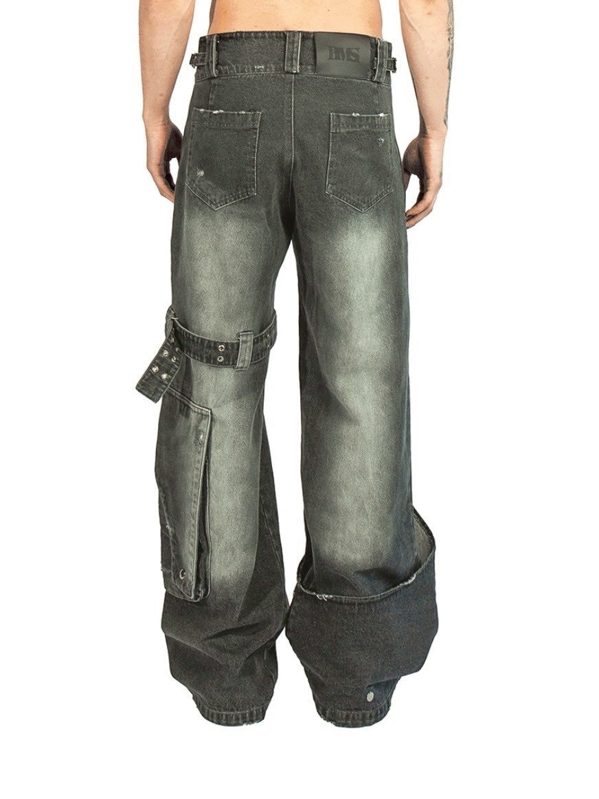 【BLIND MIND STUDIOS】Heavyweight 2IN1 Jeans