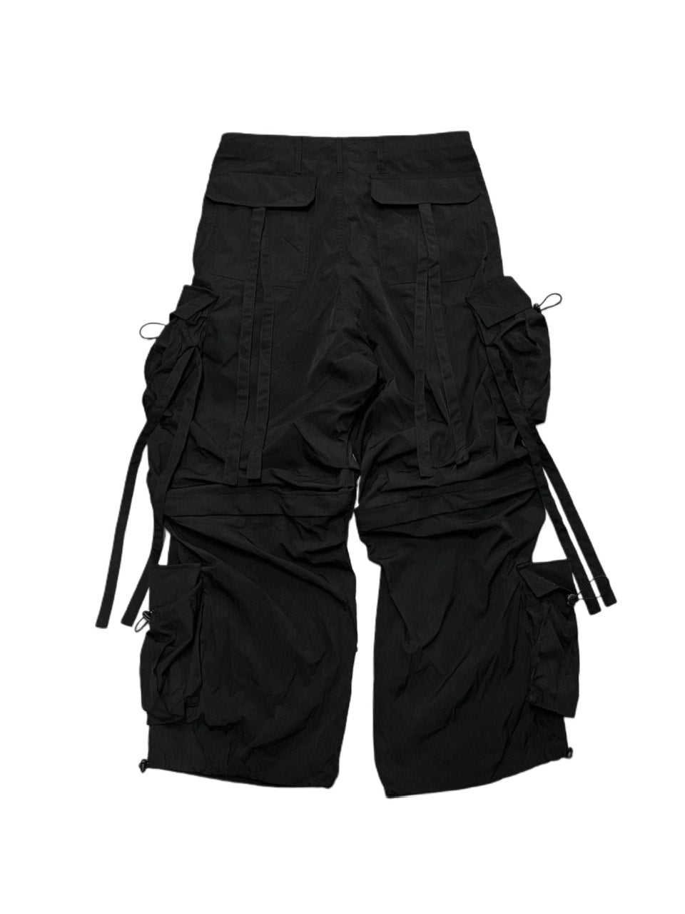 受注制【Never mind the XU】2way nylon cargo pants / 【ネバーマインドザエックスユー】ツーウェイナイロンカーゴパンツ