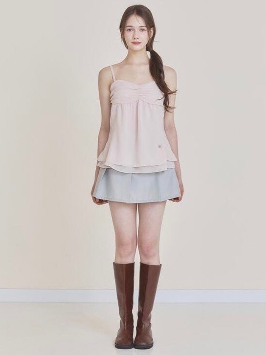 【NOTYOURROSE】Fairy chiffon top