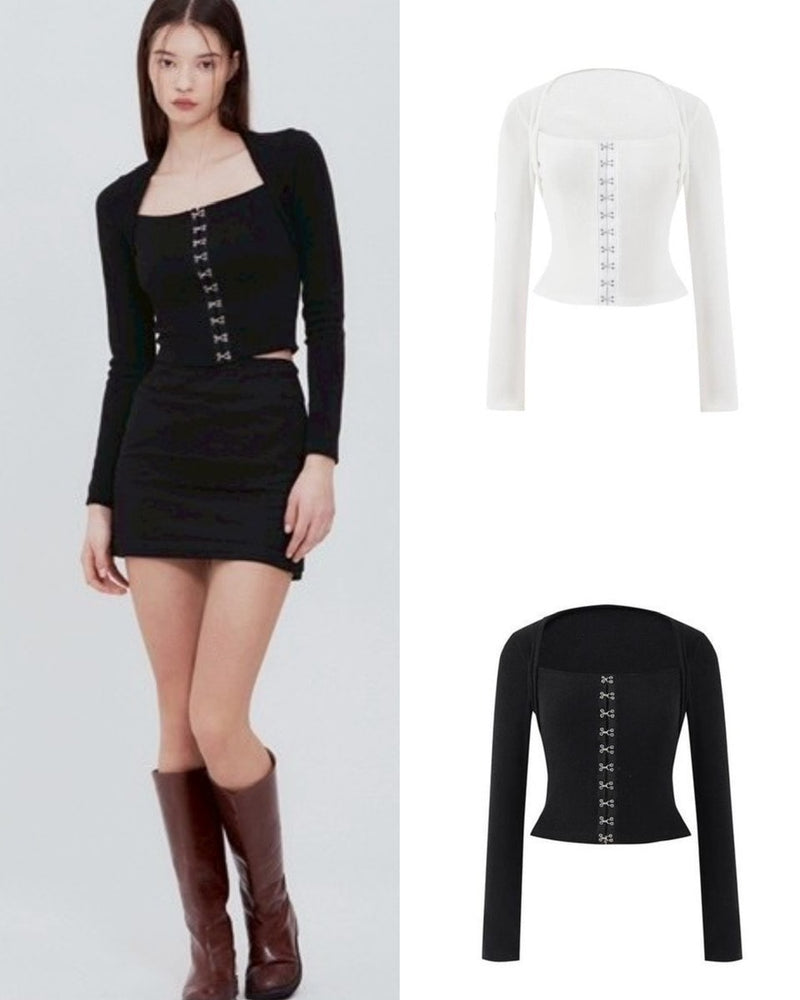 【NOTYOURROSE】Hook square top