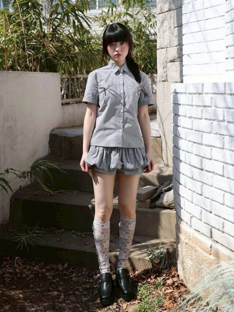 【Uglyshadow】PUMPKIN SKIRT PANTS
