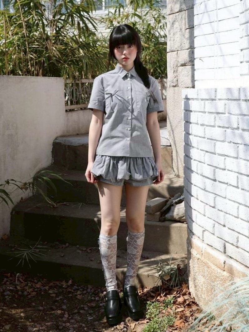 【Uglyshadow】PUMPKIN SKIRT PANTS