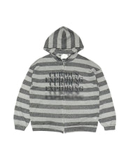 受注制【Never mind the XU】mesh zip up hoodie (3color) / 【ネバーマインドザエックスユー】メッシュジップアップパーカー