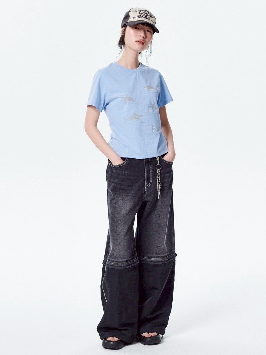 【runningHIGH】MARINE LIFE H/S TEE