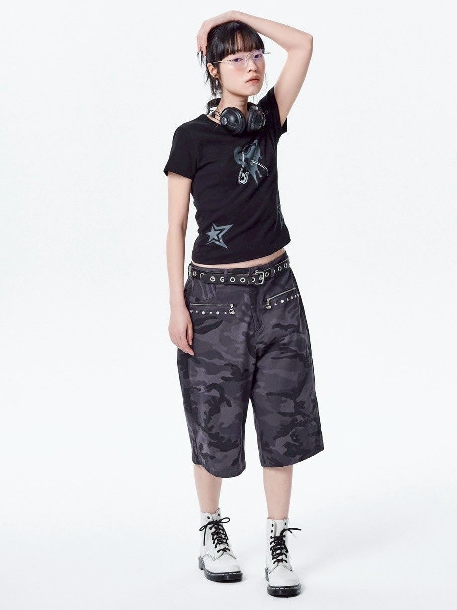 【runningHIGH】MELTING HEART H/S TEE