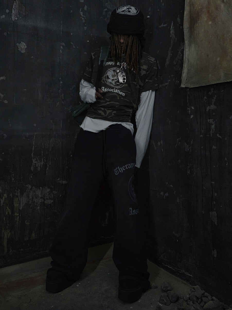 【SUNDAY OFF CLUB】TOV Hand Distressed Short Sleeve