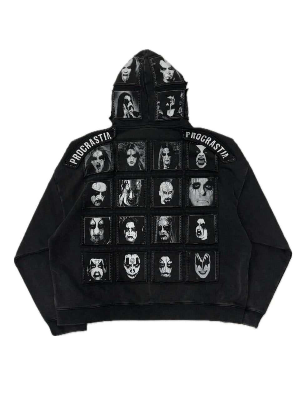 【F.V.V.O】WHOOPAPPLIQUE ZIP-UP HOODIE