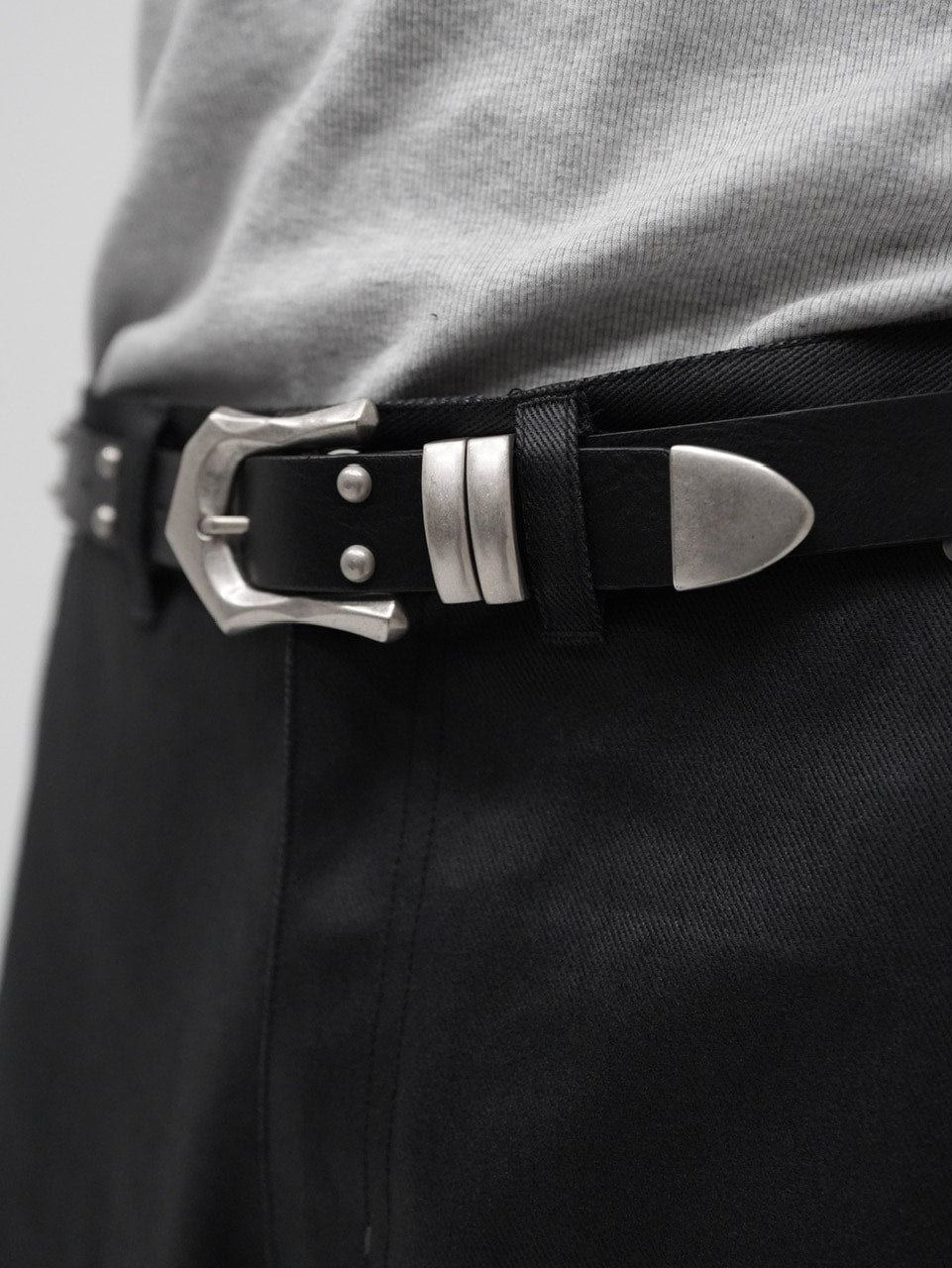 7/10 20:00 発売【CS】STUDS LEATHER BELT – PRESSING WEB SHOP