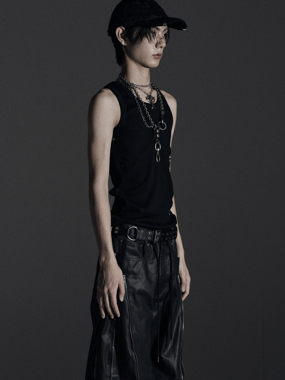 【Rosen Kreuz】ASHES HALO TANK TOP
