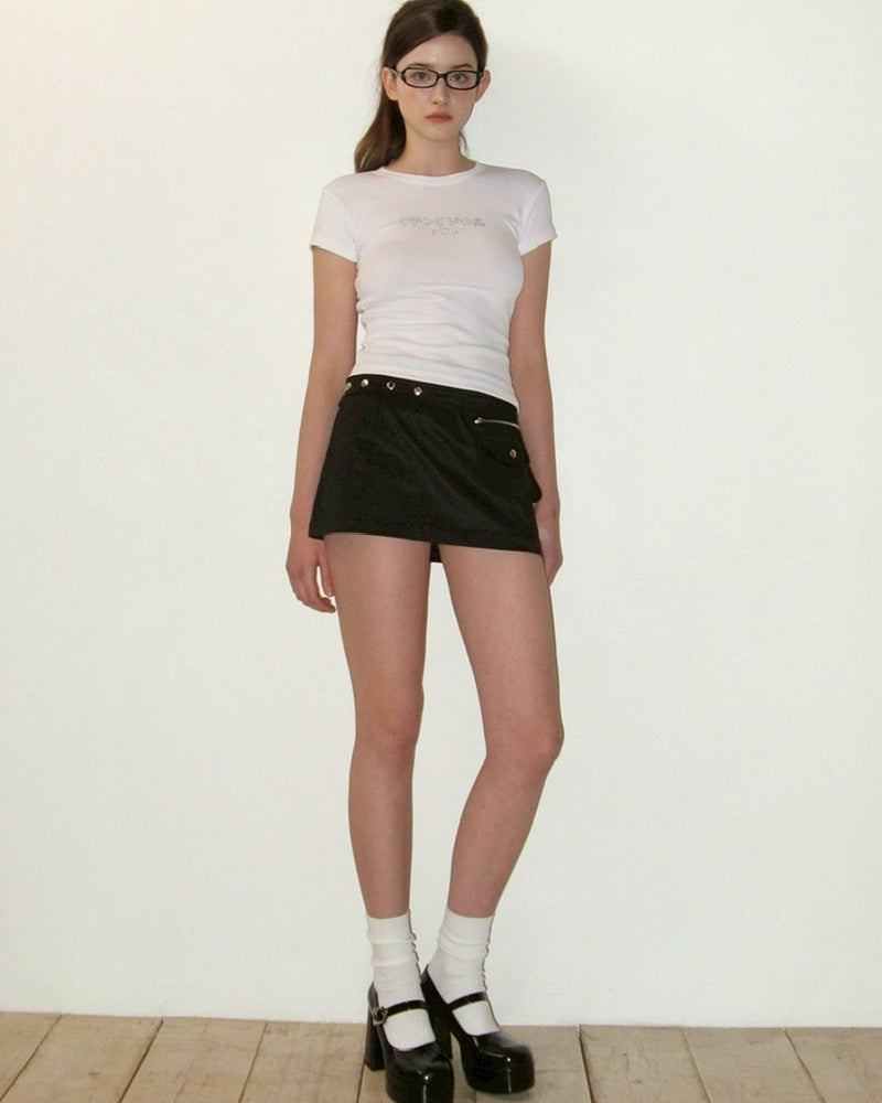 【CRANK】LETTERING HOTFIX TOP