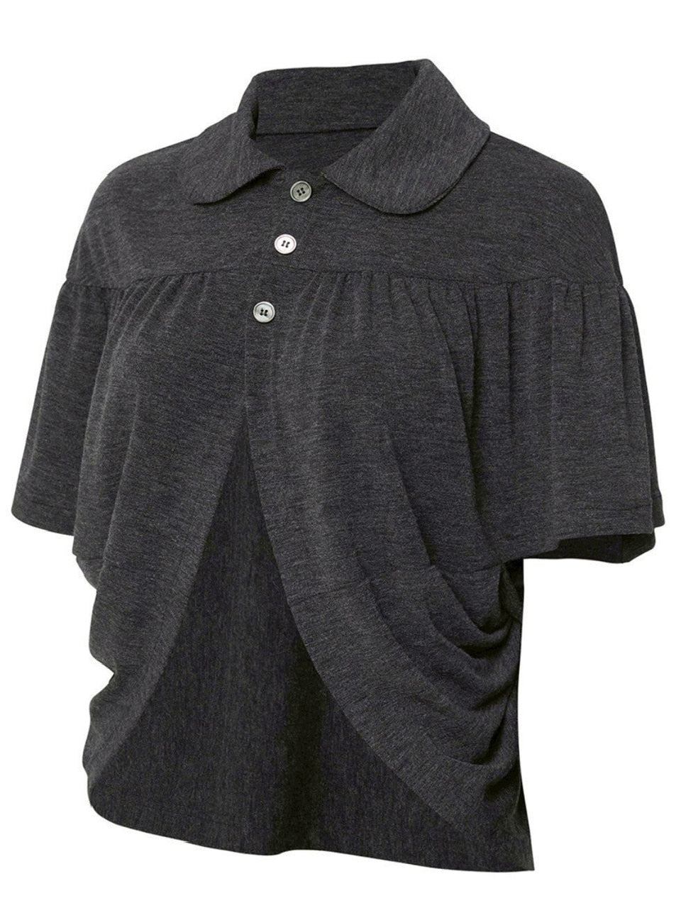 【FLAREUP】Cape Draped Cardigan