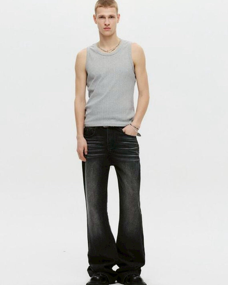 【DNSR】Signature Flare Denim Pants