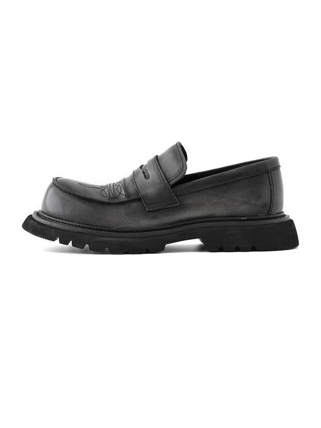 DNSR】Mammoth Western Horse Leather Loafers – PRESSING WEB SHOP