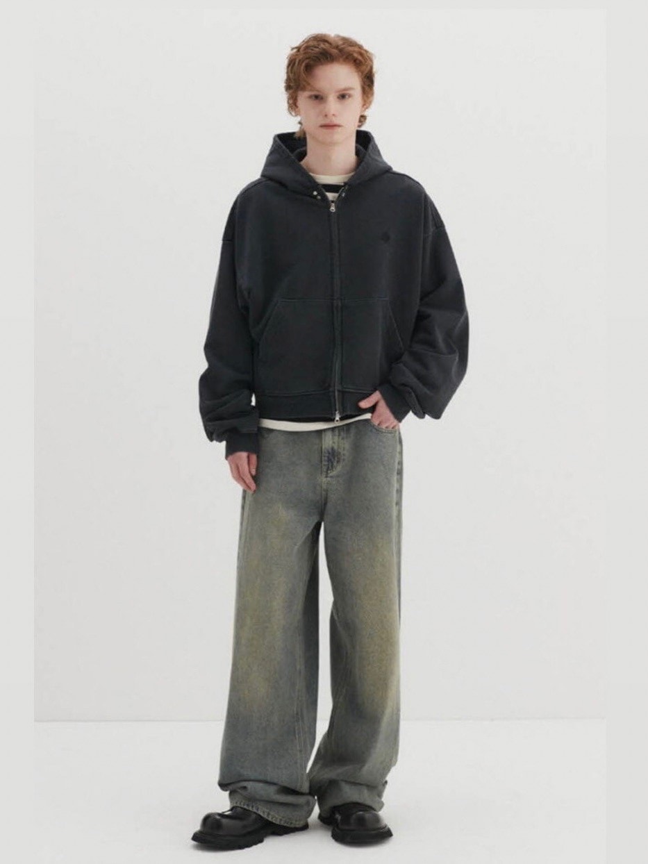 【DNSR】Signature Wide Denim Pants