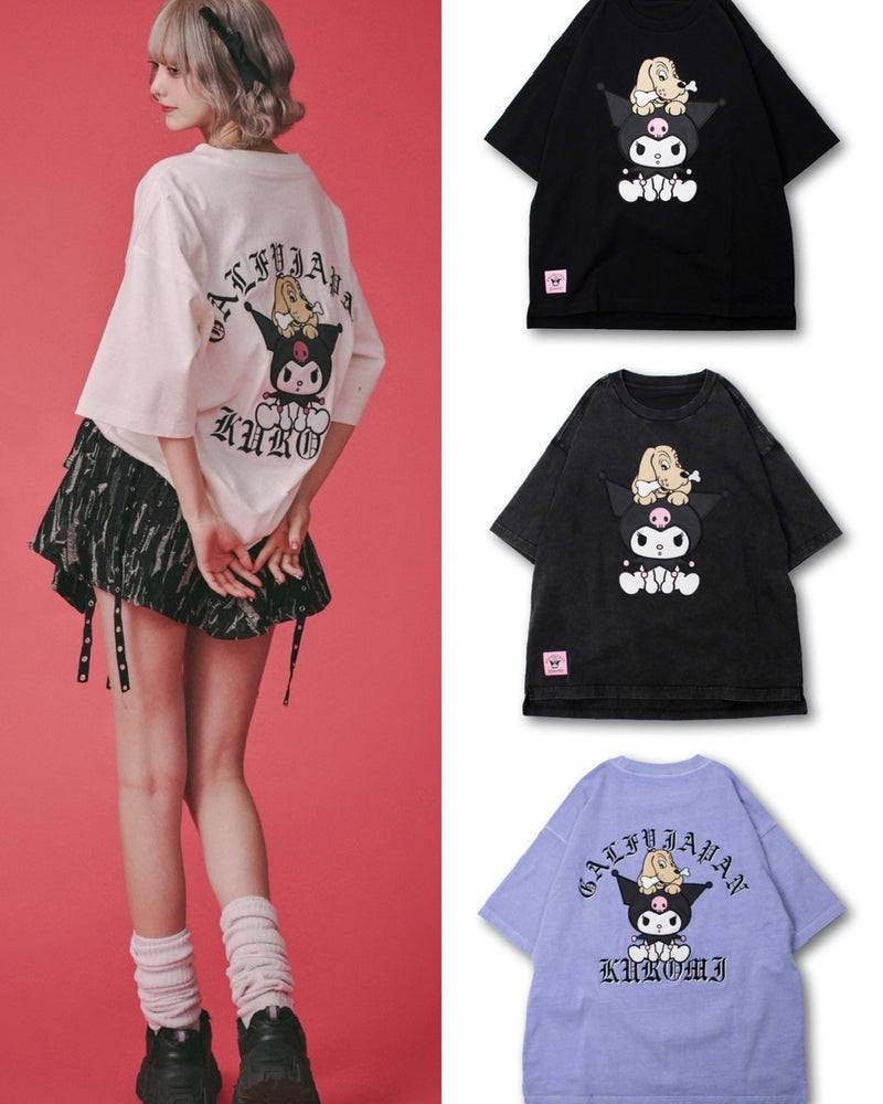 【GALFY×KUROMI】クロミちゃんとGALFYの半袖TEE