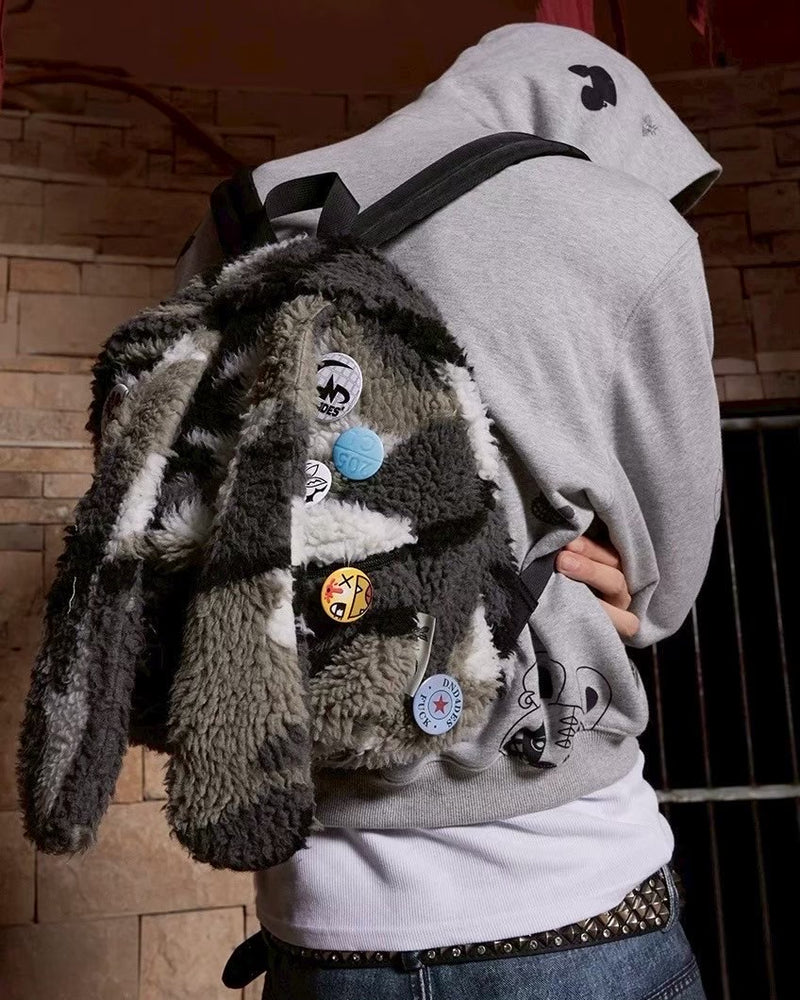 【DND4DES】BUNNY EAR PLUSH BACKPACK