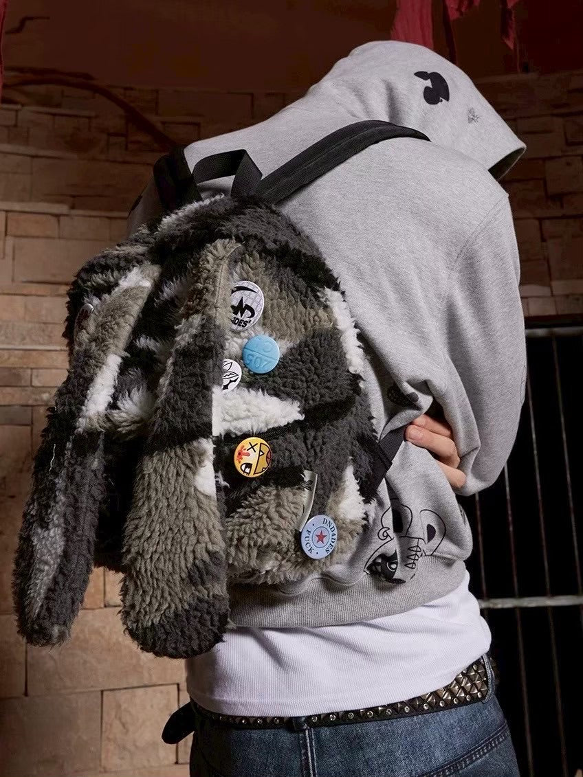 【DND4DES】BUNNY EAR PLUSH BACKPACK