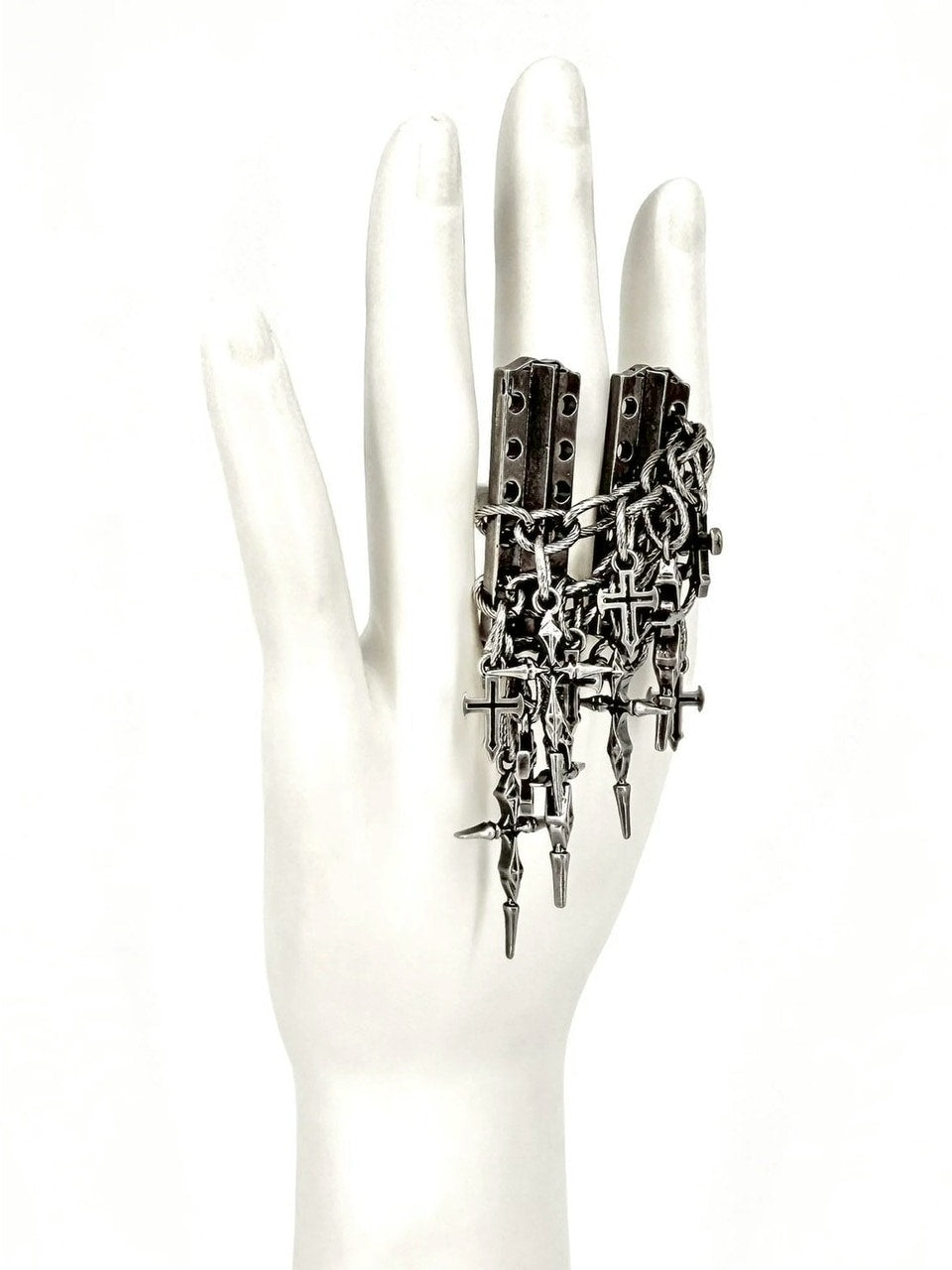【IIIMIII】Barbed Wire Armor Ring / 【イアミ】バーデッドワイヤーアーマーシルバーリング